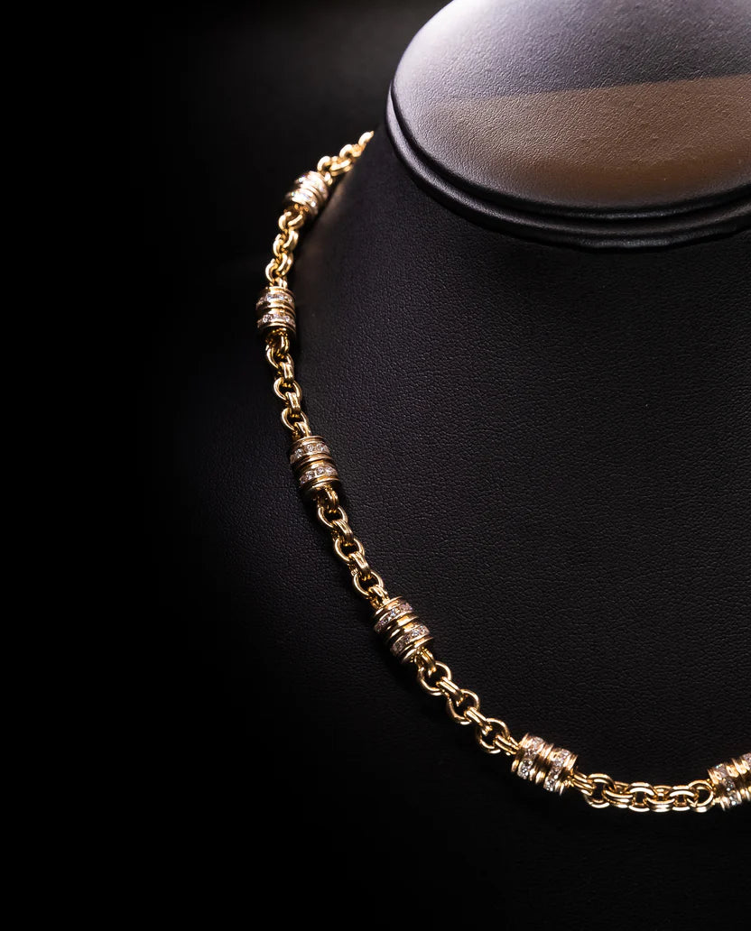 Barrel Link Necklace