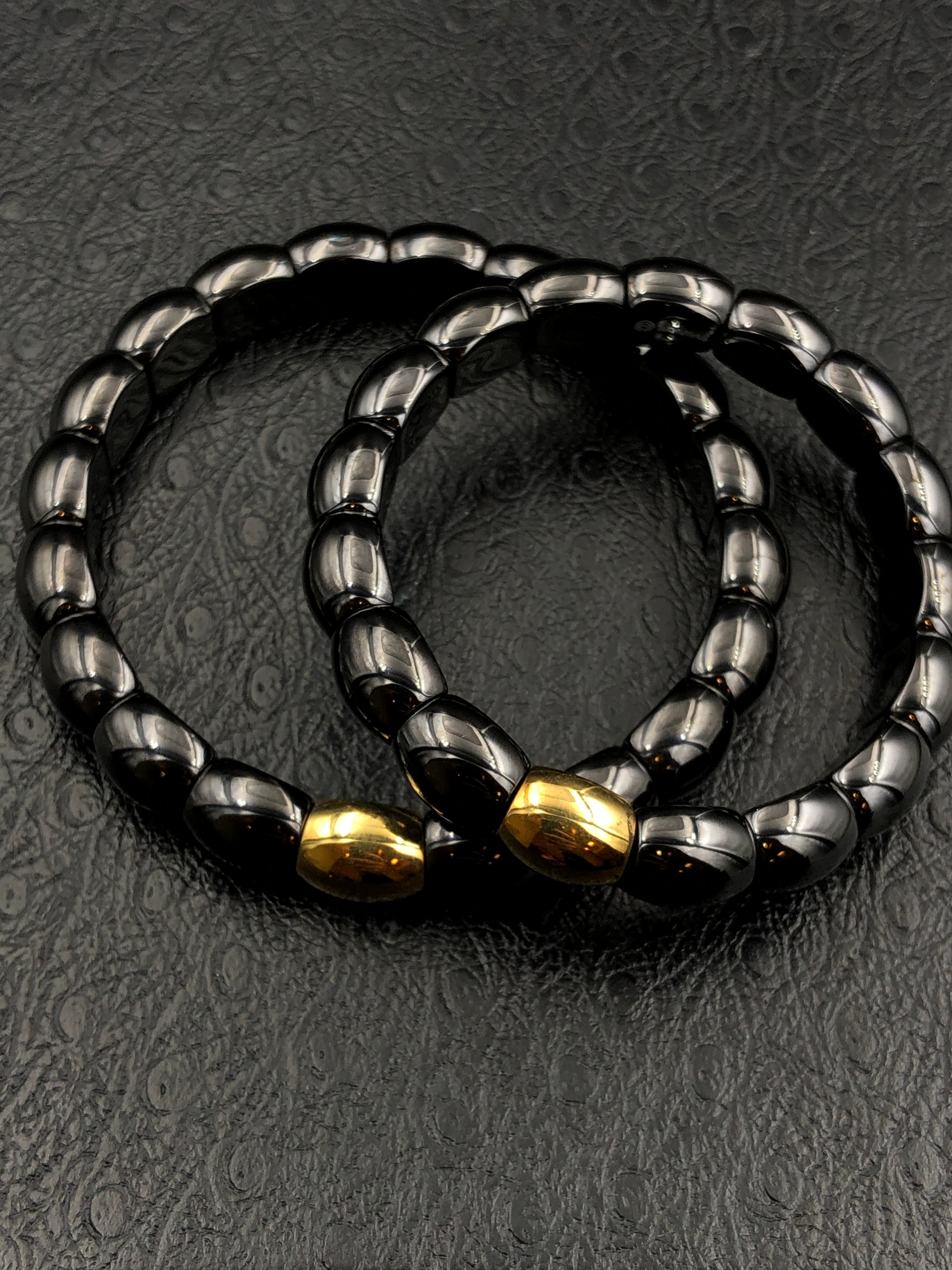 Black Ceramic Flex Bracelet