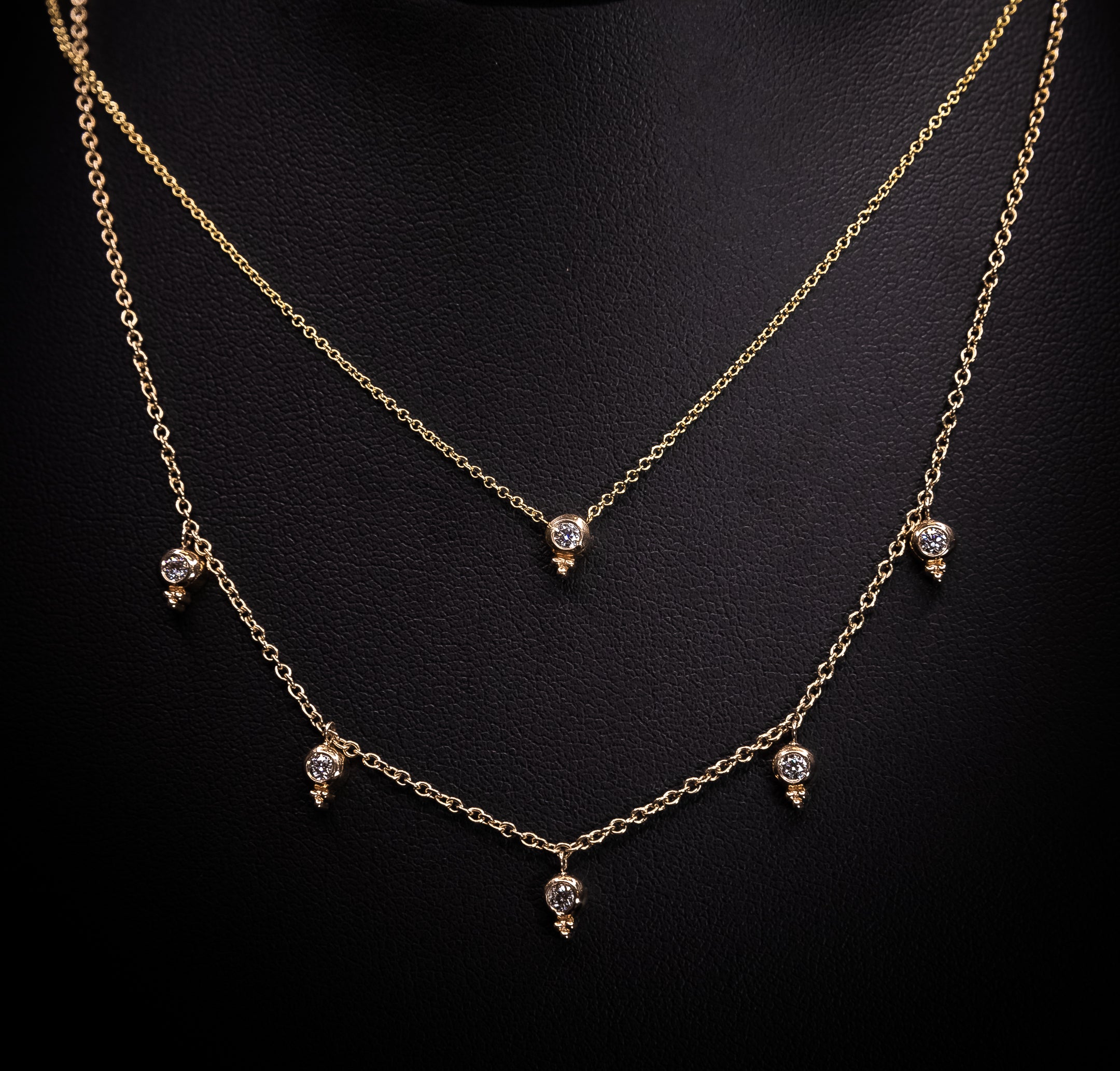 Diamond Dangle Necklace