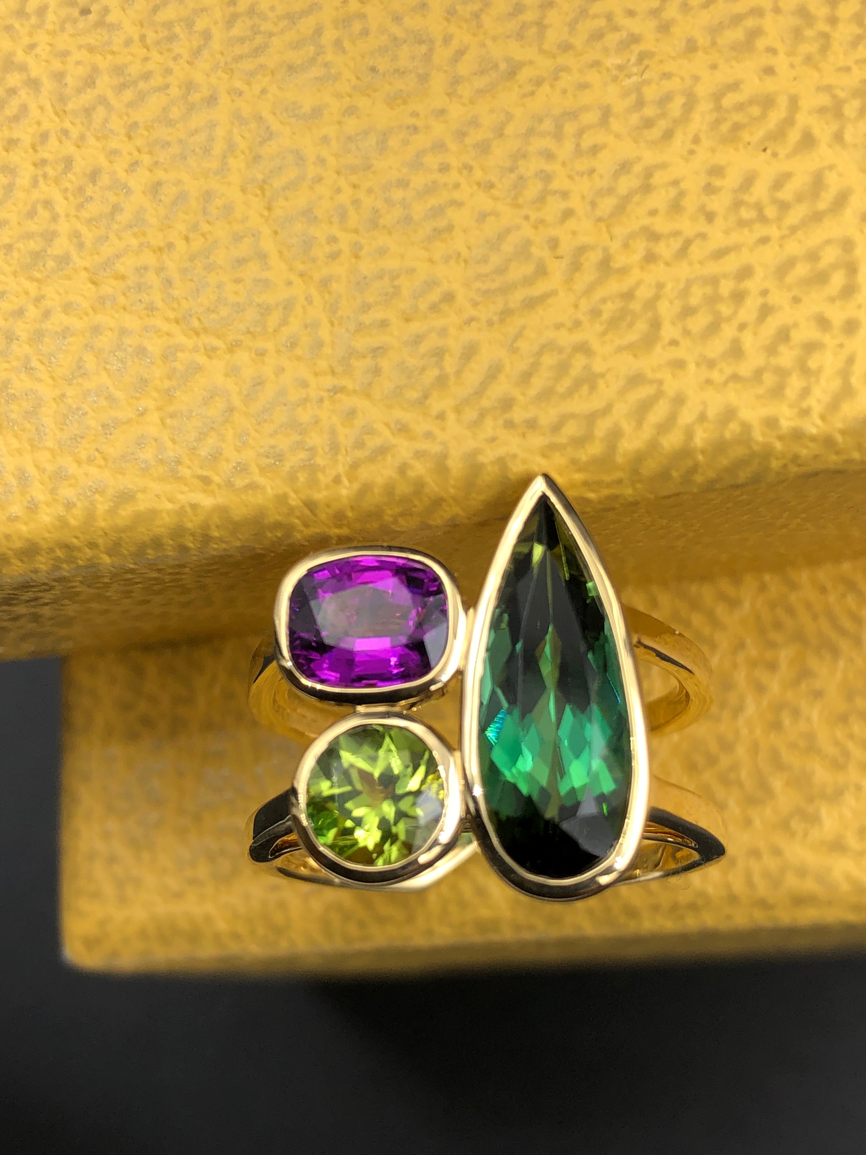 Pop of Color: Purple and Green!