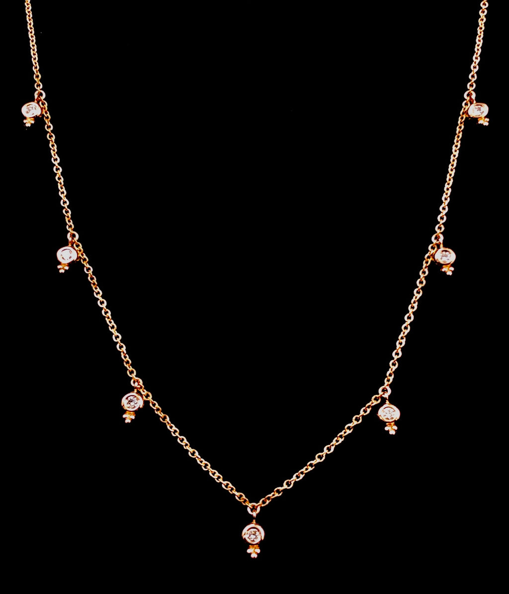 Diamond Dangle Necklace
