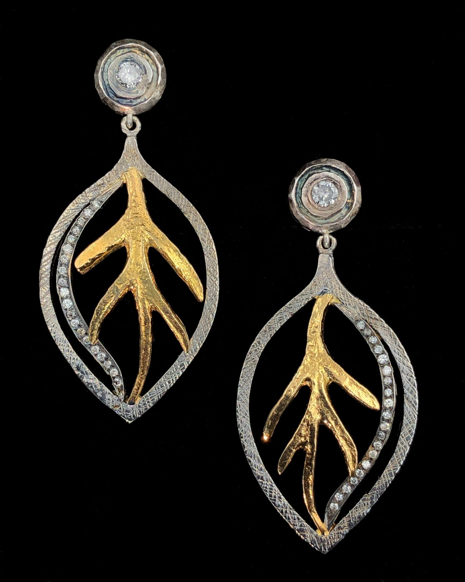 Leaves in Gold and Silver