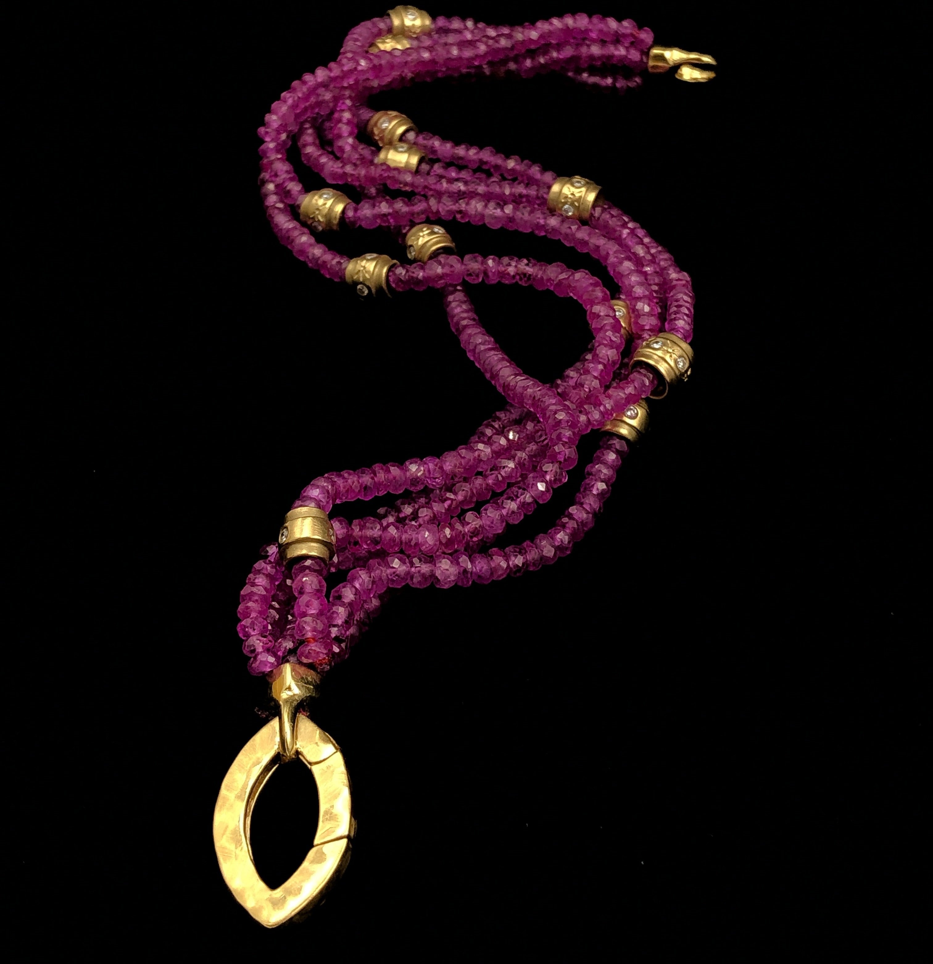 Pink Sapphire Bracelet