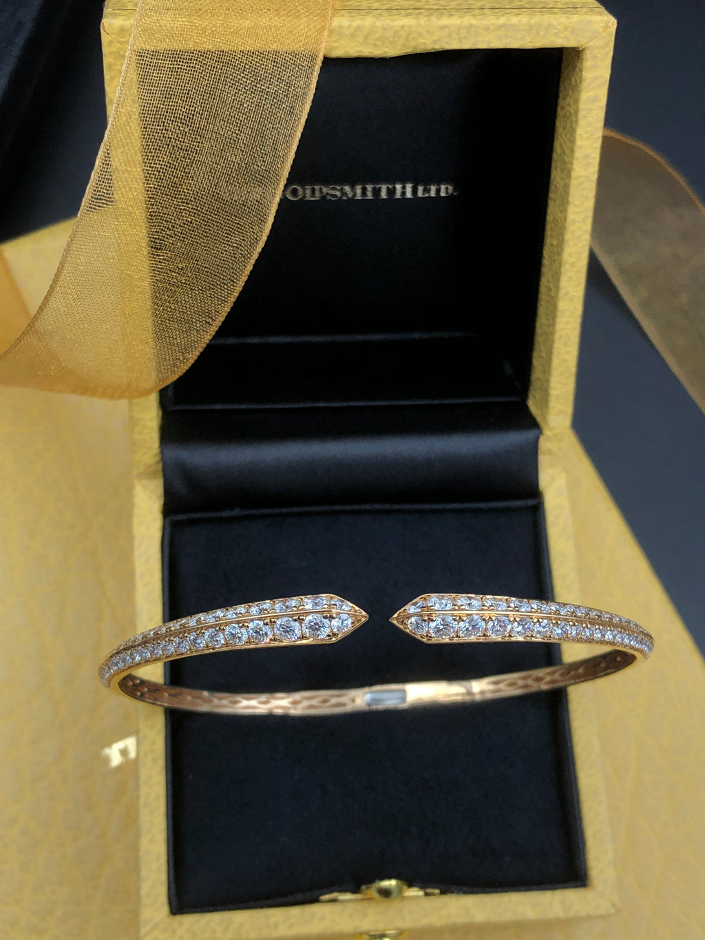 Hinged Diamond Bracelet