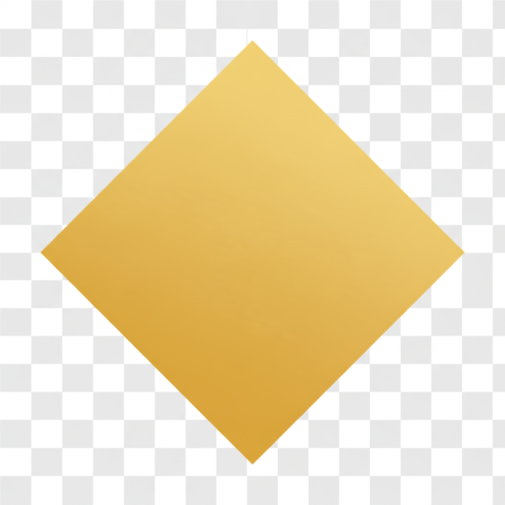 Gold Diamond Transparent