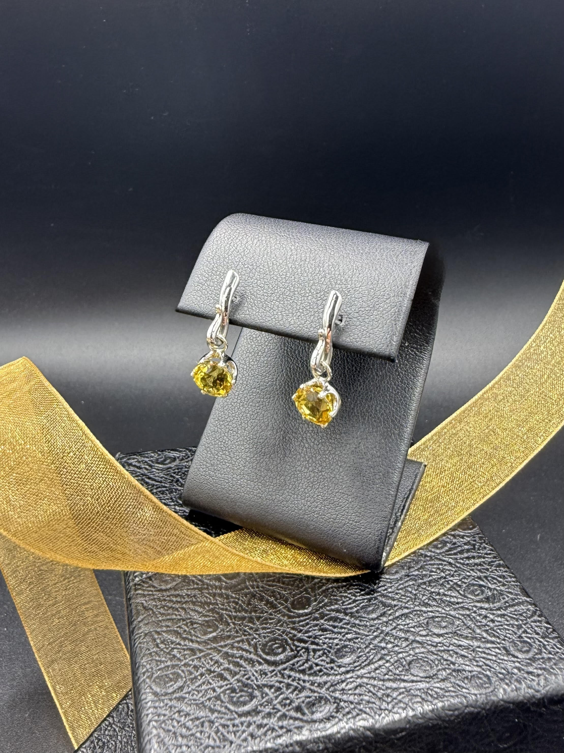 Golden Beryl Earrings